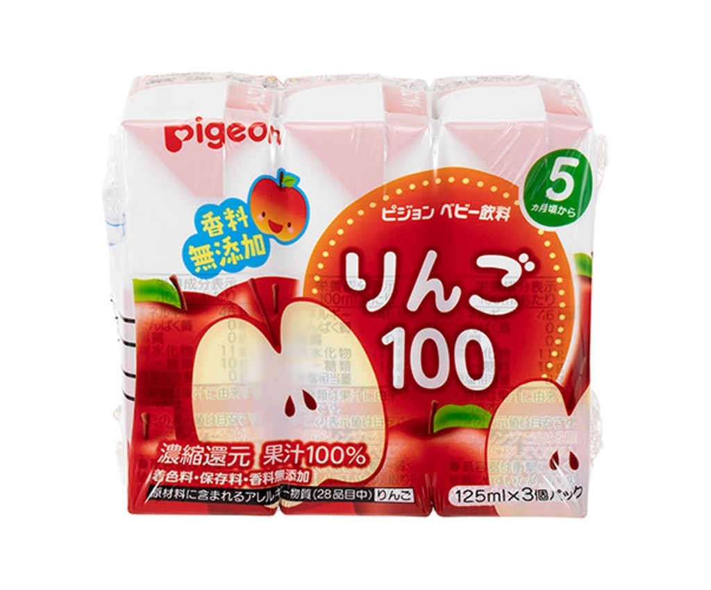 蘋果汁 (125ml x 3盒)