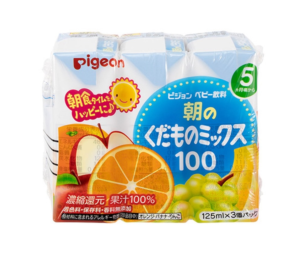 Mixed Fruit Juice (125ml x 3)