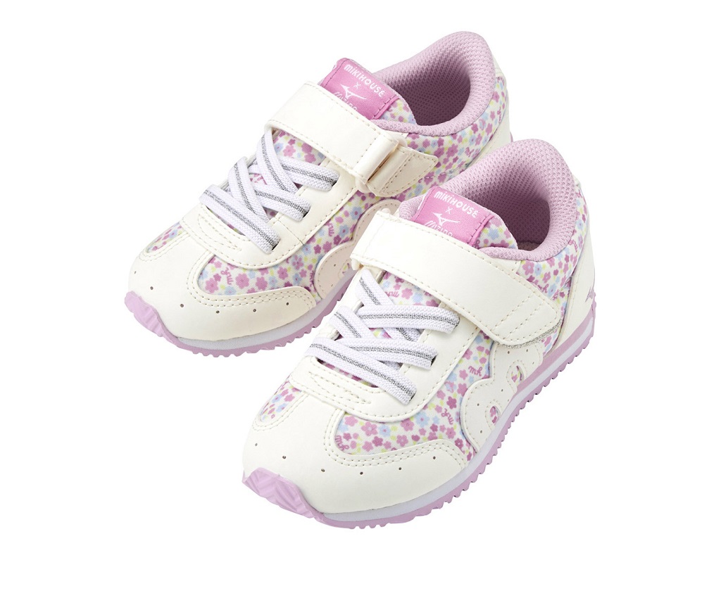 Miki House x Mizuno Kids Shoes (11-9402-821) (Pink)