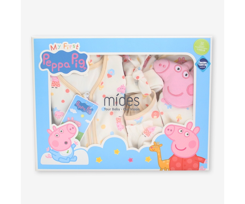 Peppa Pig Newborn Giftset Sanitized&#174; (7pcs Set)