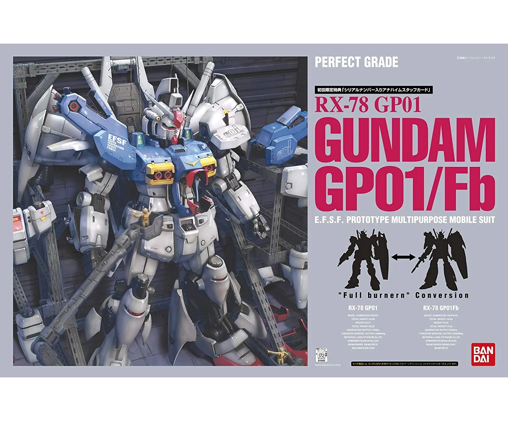 PG 1/60 Gundam GP-01&amp;Fb
