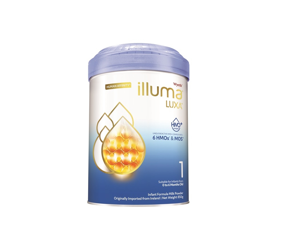 ILLUMA LUXA Stage 1 Infant Formula Milk Powder 850g