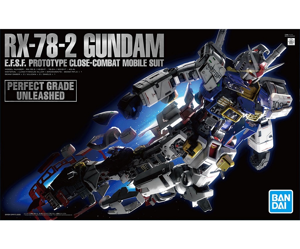 [Pre-order] PG Unleashed 1/60 RX-78-2 Gundum - est delivery in early Jun, 2023