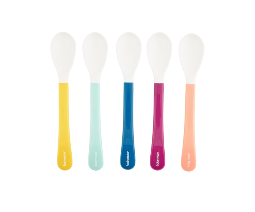 2nd Stage Multicolor Set Spoon - 5 pack