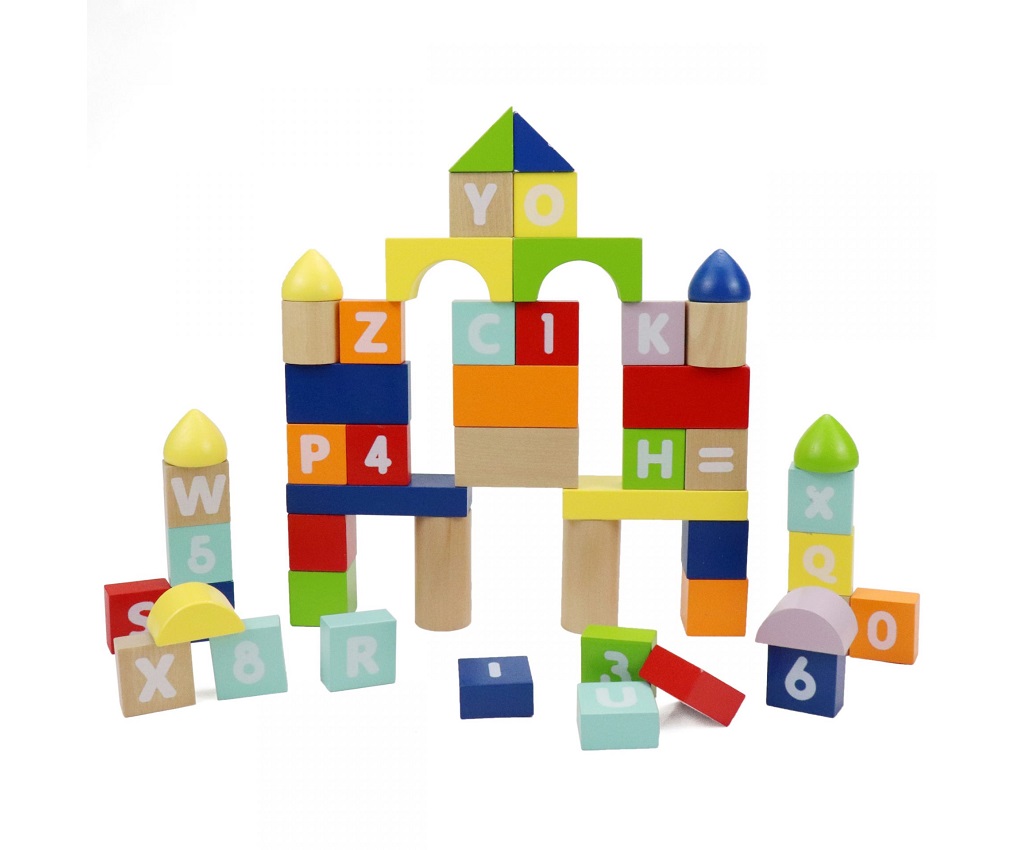Leo &amp; Friends Count and spell blocks, 101pcs