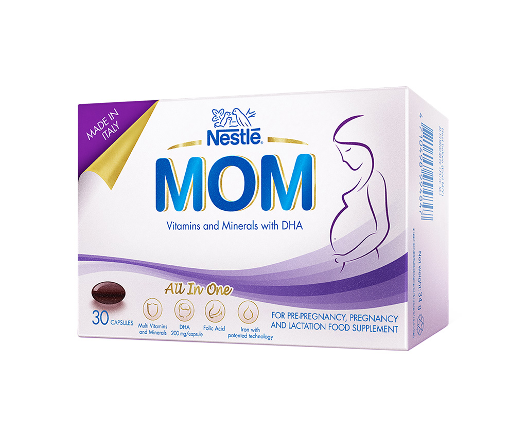 MOM Vitamins and Minerals with DHA 30pcs