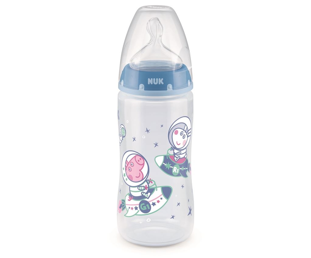 PCH Peppa Pig 300ml PP Bottle with Silicone Teat (6-18 months)