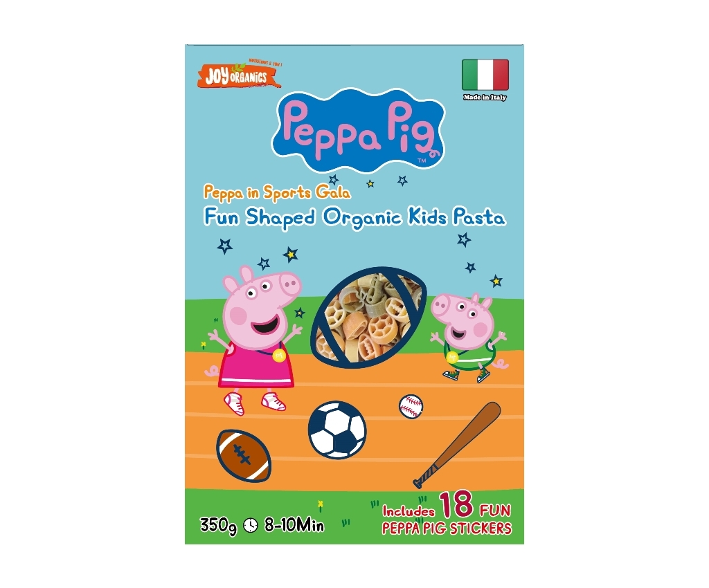 PEPPA PIG Organic Pasta 350g - Sports Gala