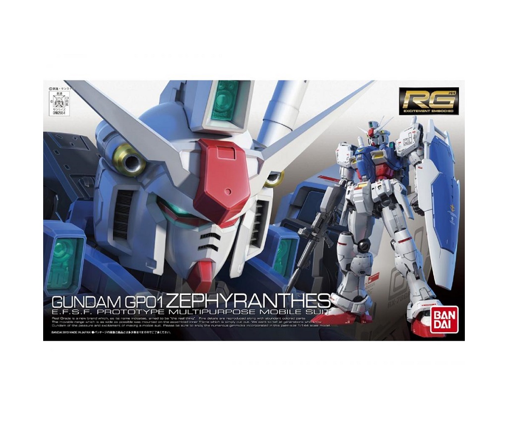 RG 1/144 GP01 Gundam