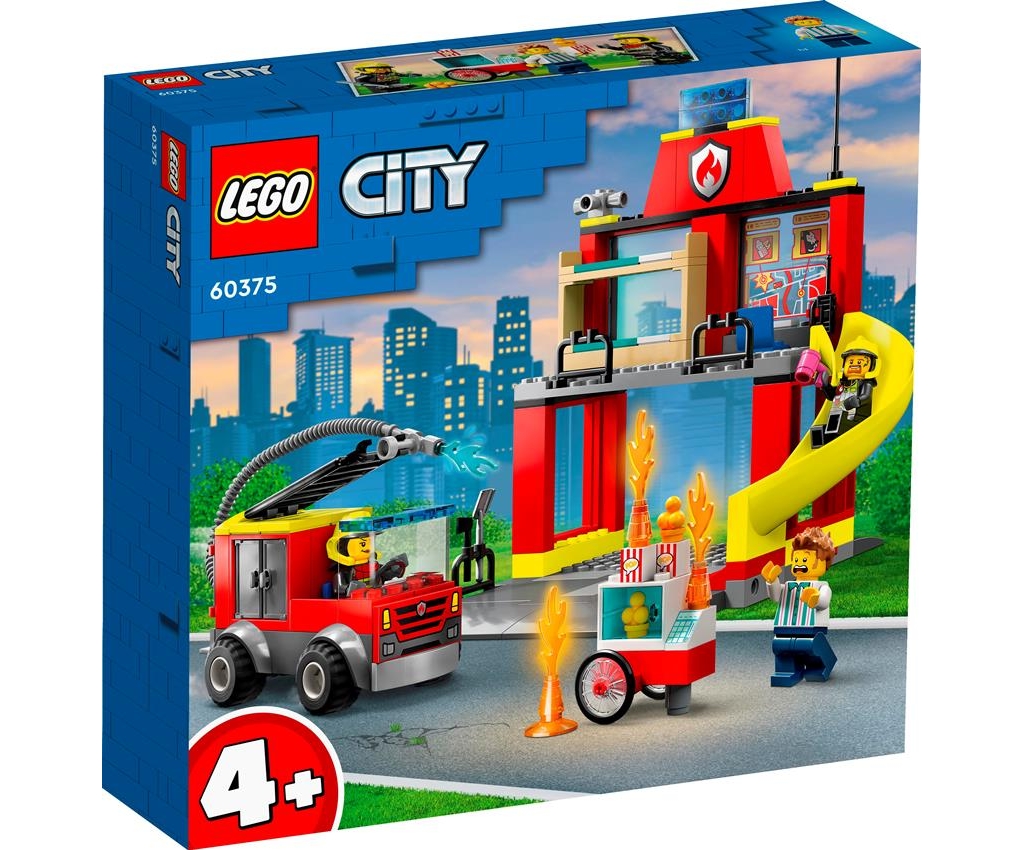 Fire Station and Fire Truck #60375