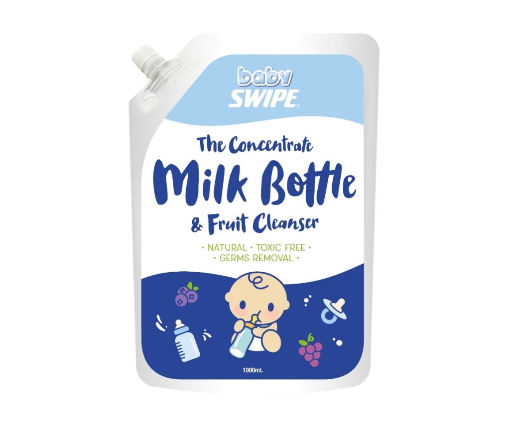 The Concentrate Milk Bottle and Fruit Cleanser 1000ml (Refill)