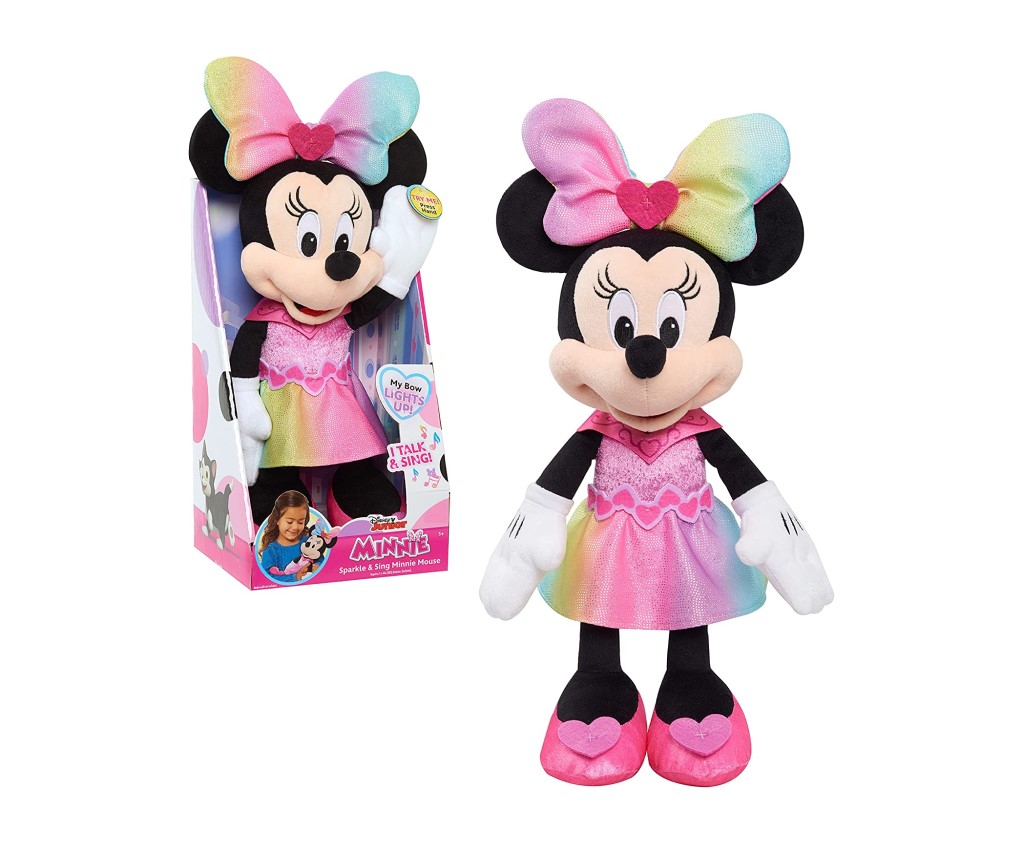 Minnie Preschool Sparkle &amp; Sing Plush