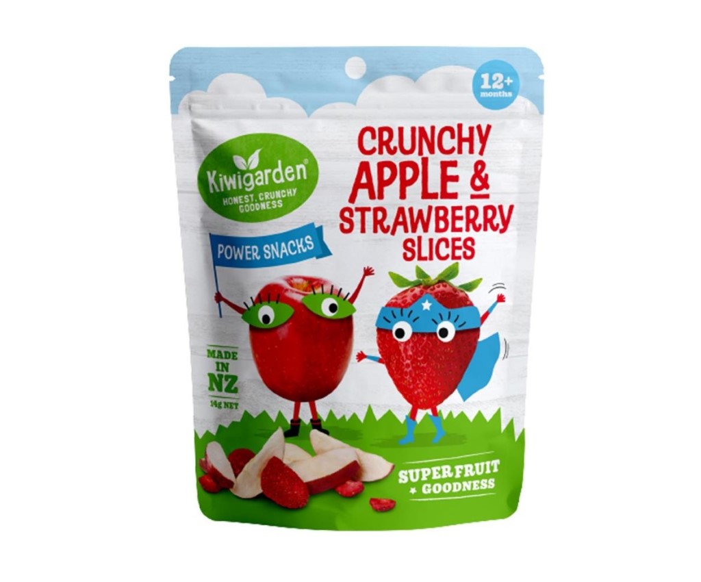 Crunchy Apple and Strawberry Slices 14g