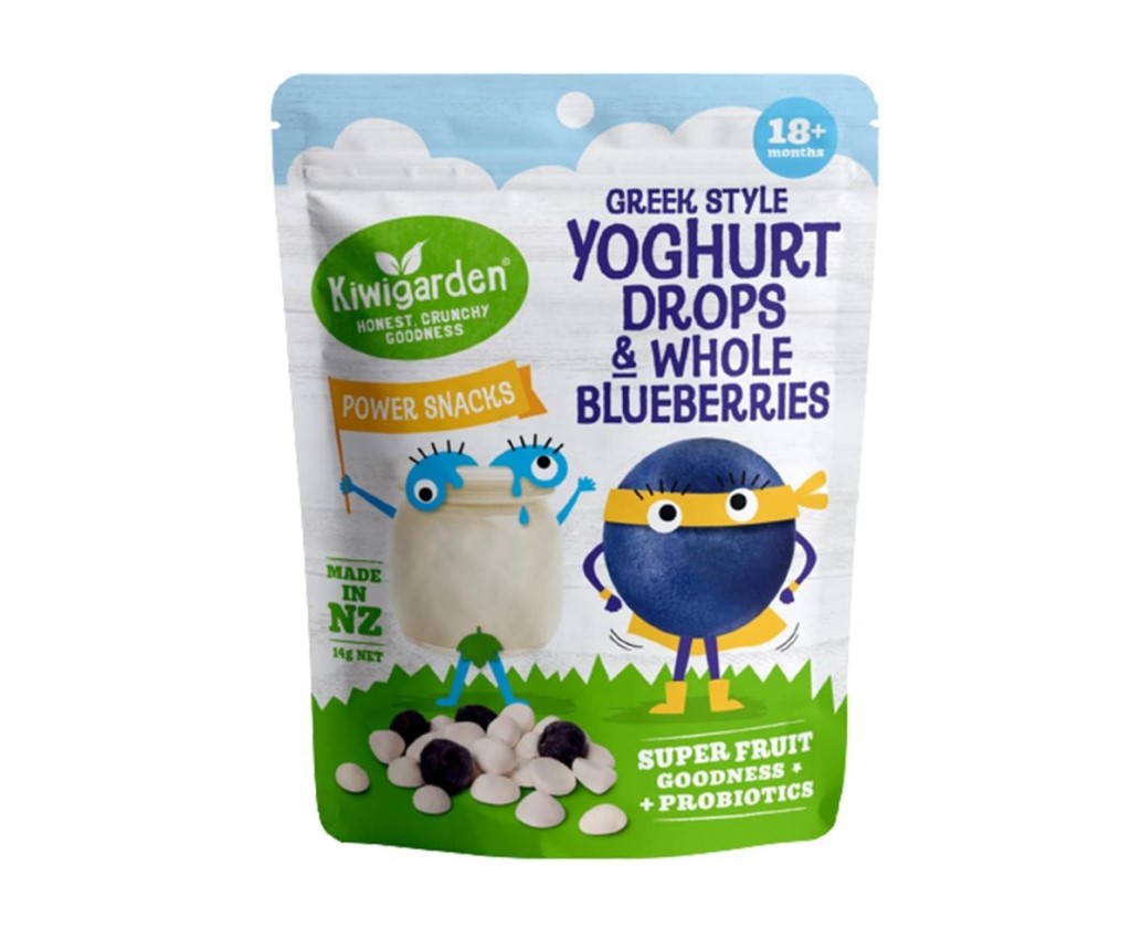 Greek Style Yoghurt Drops and Whole Blueberries 14g