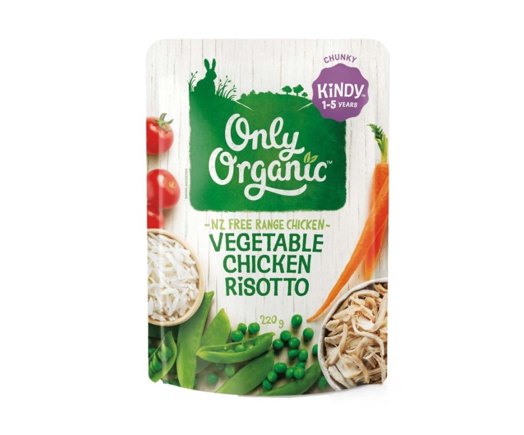 Organic Vegetable Chicken Risotto 220g