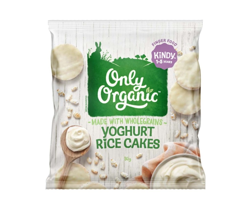 Organic Yoghurt Rice Cakes 30g