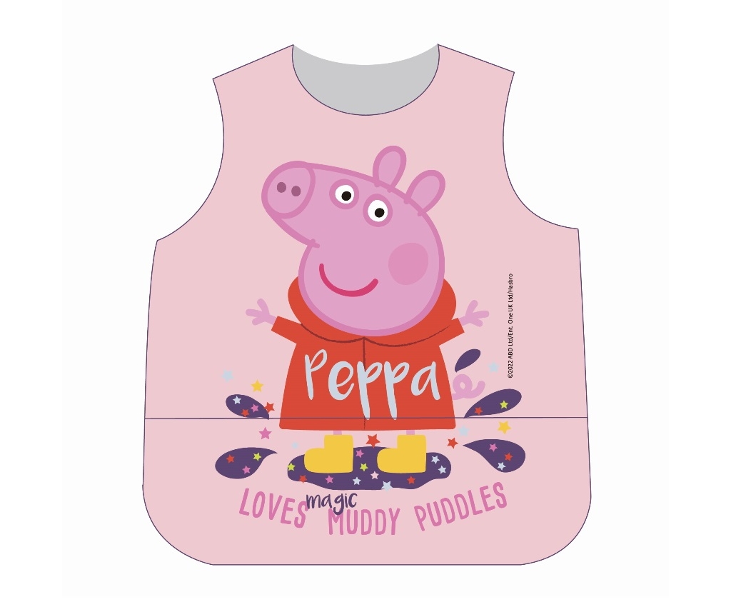 Peppa Pig 背心連袋防水罩衣