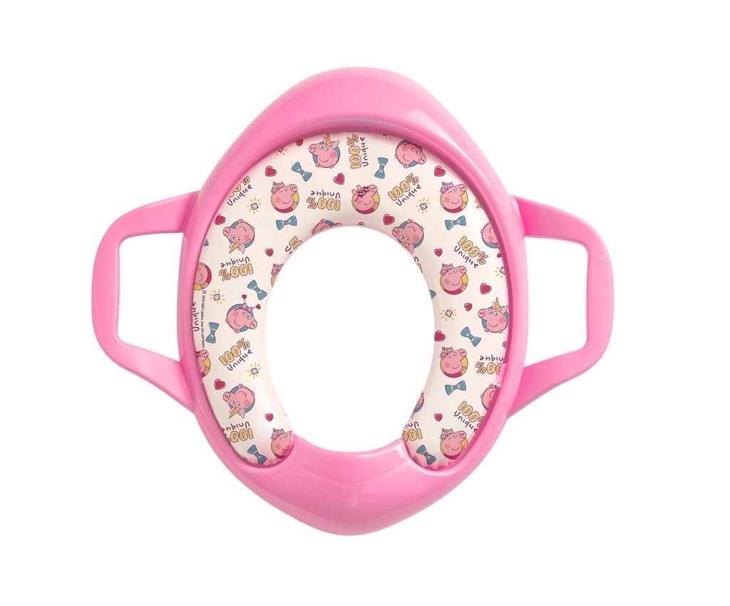 Peppa Pig 幼兒軟墊訓練廁板 (連掛勾)