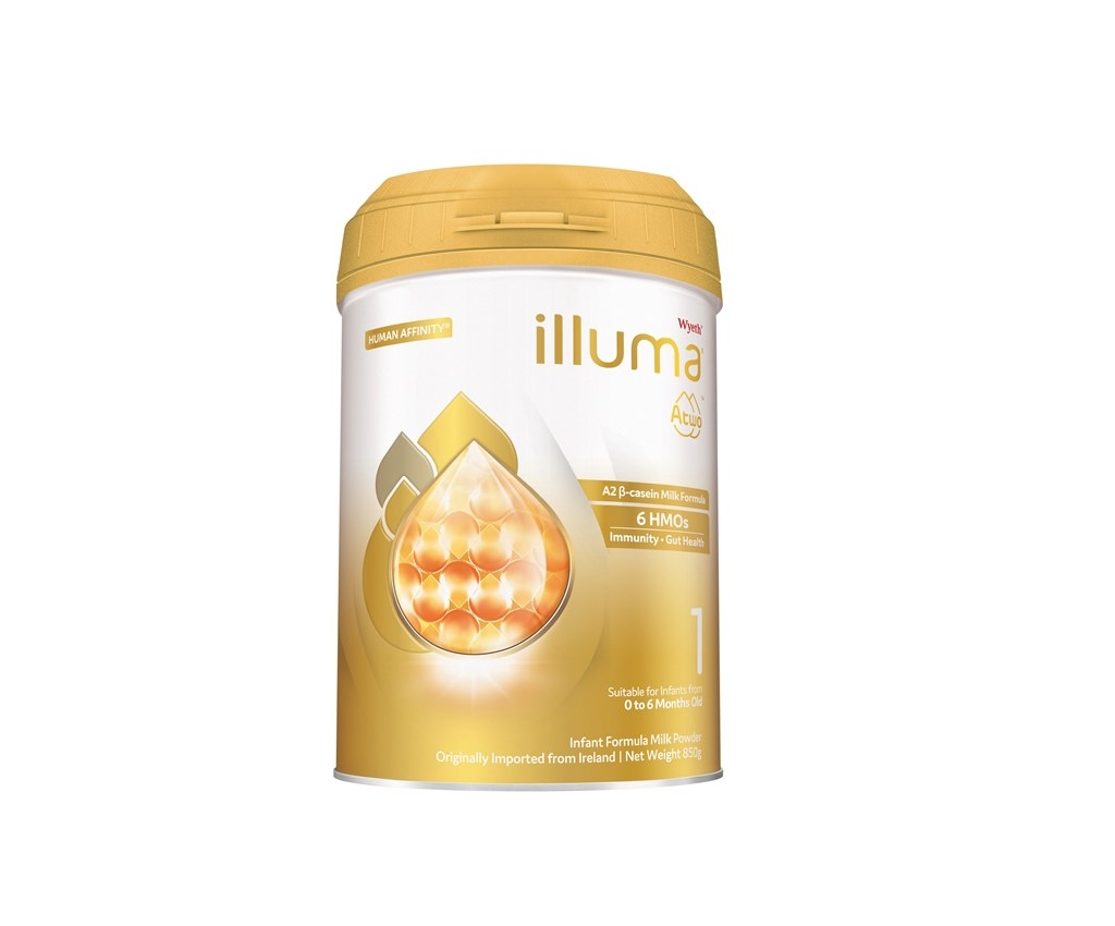 ILLUMA&#174; Atwo A2 β-酪蛋白1號初生嬰兒配方奶粉 850克