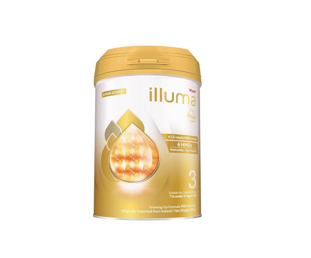 ILLUMA&#174; Atwo A2 β-casein Stage 3 Growing-up Formula Milk Powder 850g