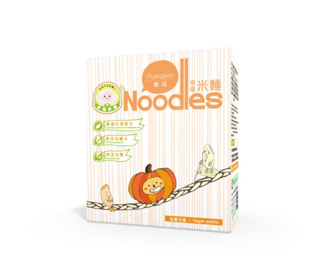 Rice Noodles 240g (Pumpkin)