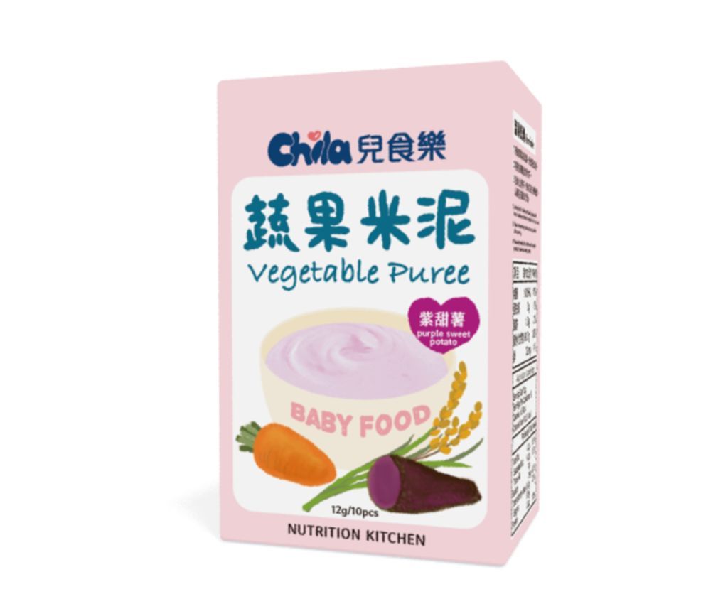 蔬果米泥 120g/10pcs (紫甜薯)
