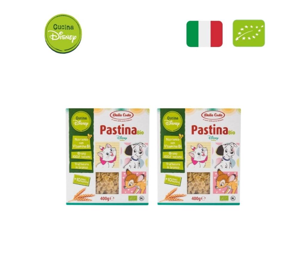 Organic Mini Farfalline Pasta 400g - Disney Baby x 2 pcs