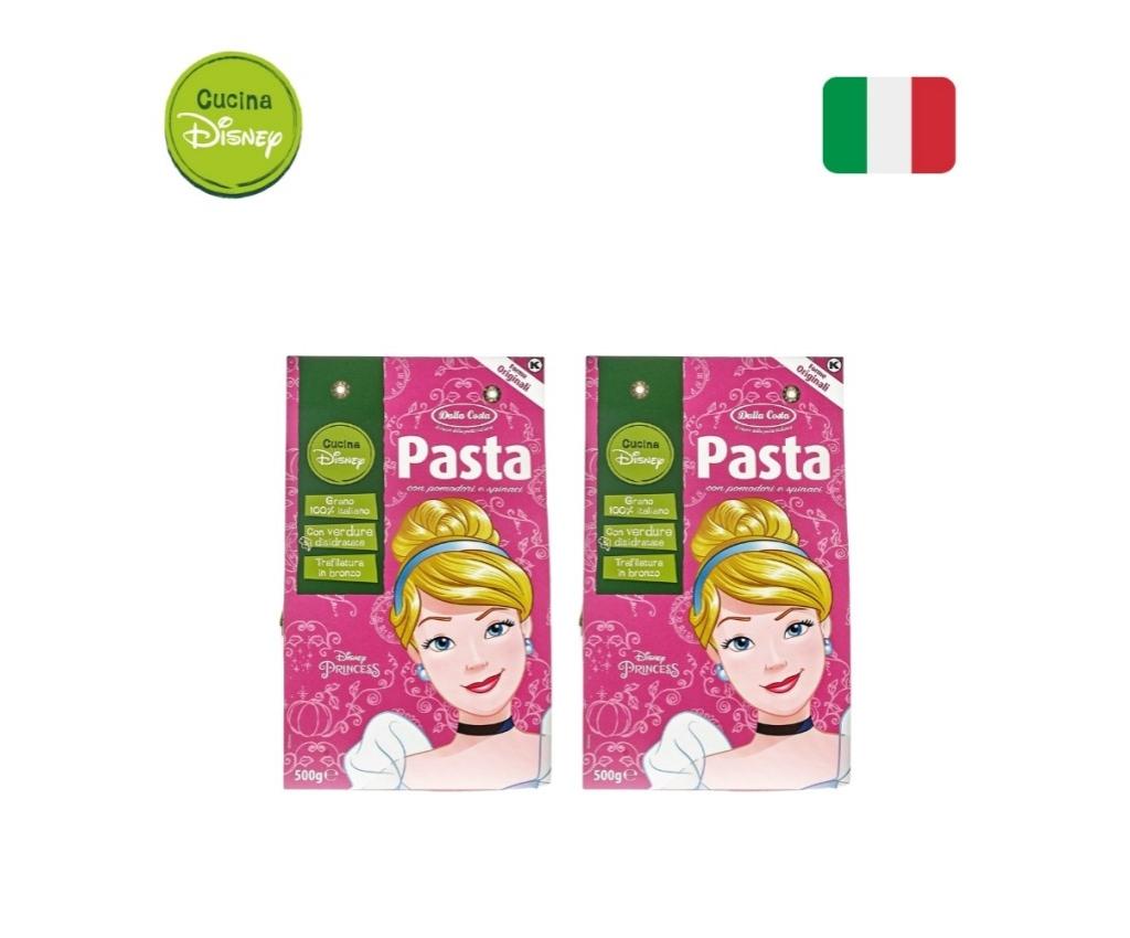 Pasta with Tomato &amp; Spinach 500g - Disney Princess x 2 pcs