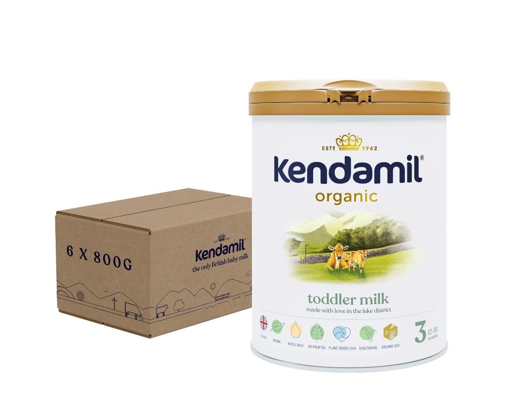 Organic Stage 3 Toddler Formula Milk Powder 800g x 6 cans (Case Offer)