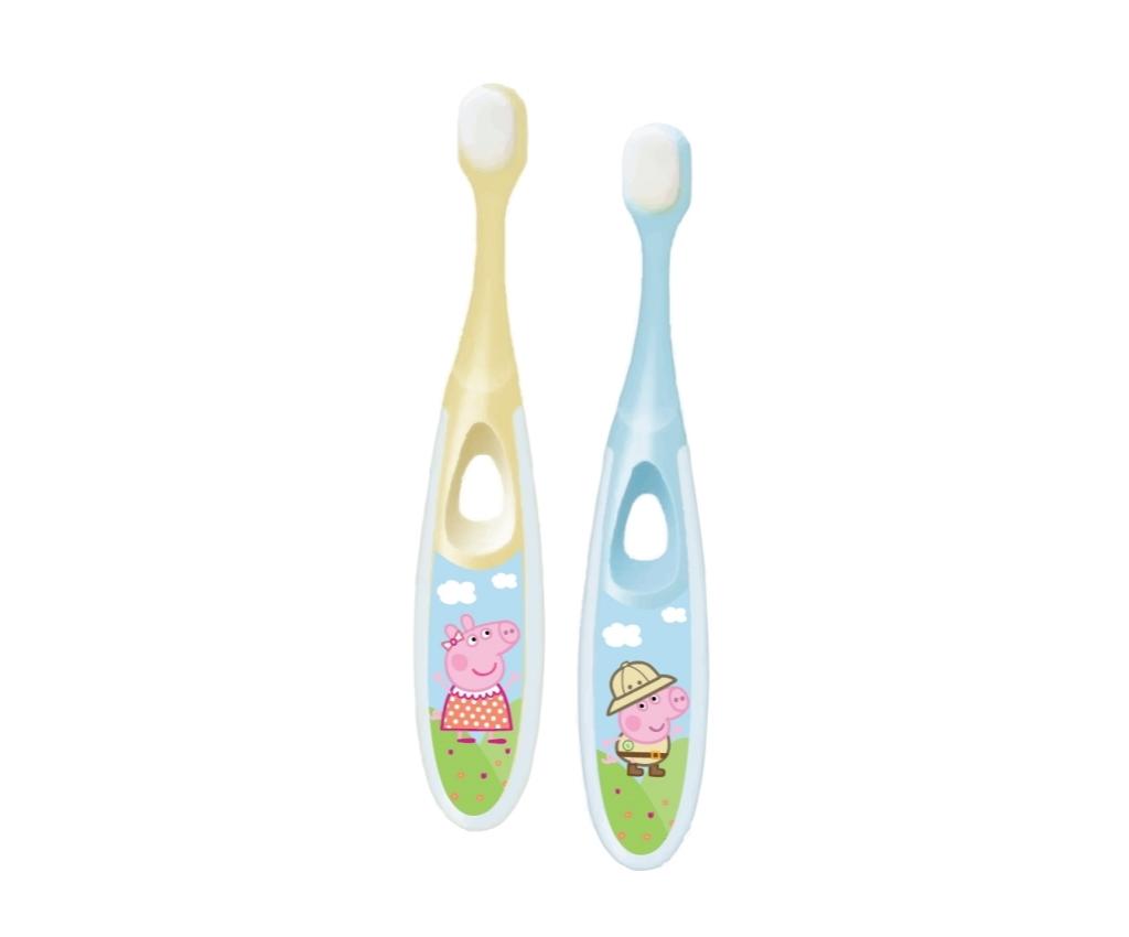 Peppa Pig Ultra Soft Baby Toothbrush - Twin Set