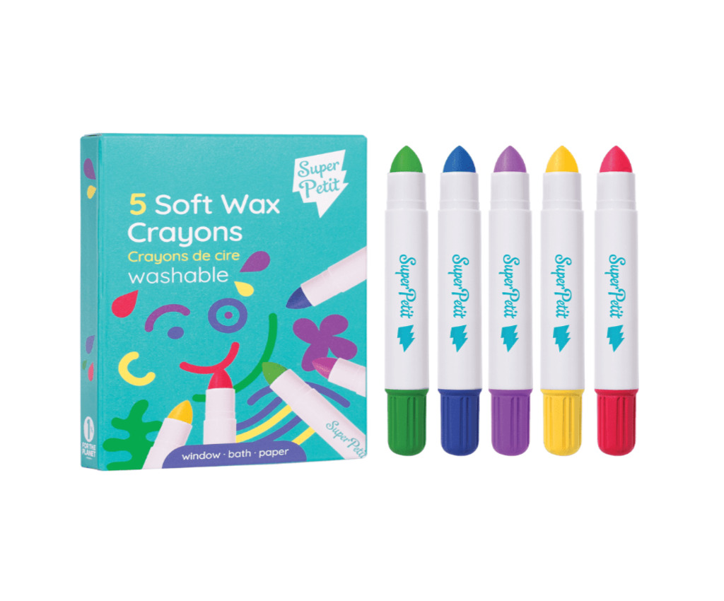 Soft Wax Crayons (Regular)