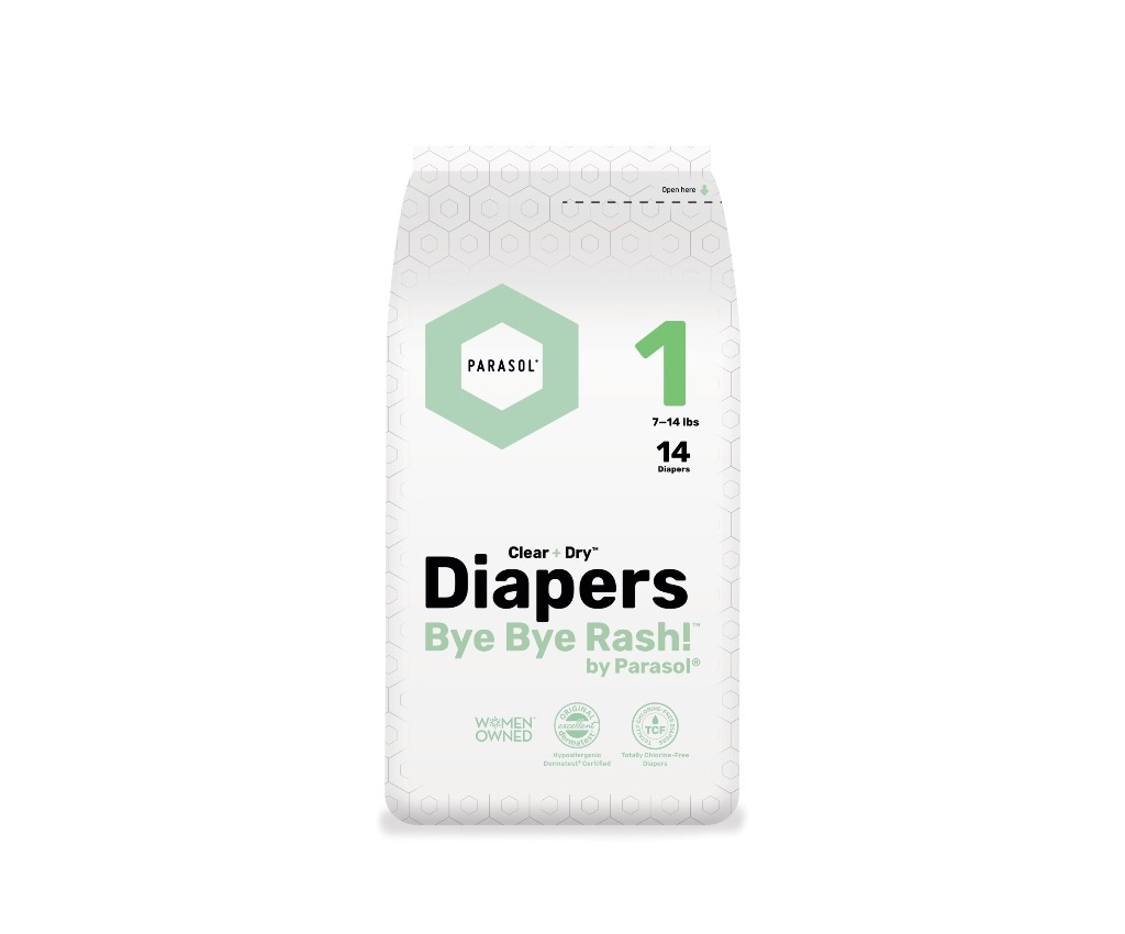 Clear+Dry™ Natural Diapers (Trial Pack)