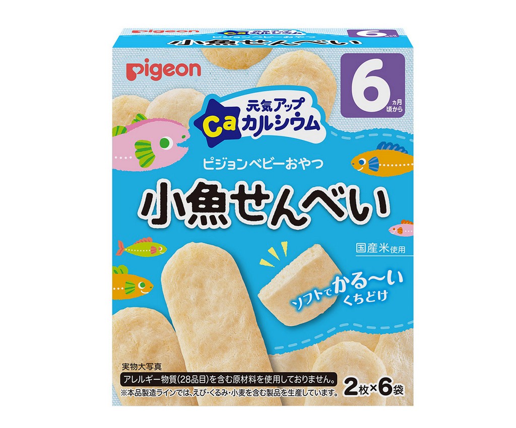 元氣+鈣 小魚煎餅 24克 (2片x6包)