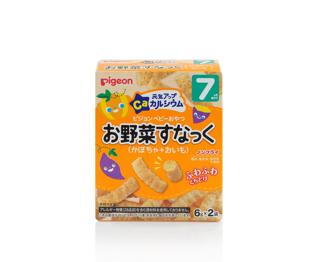 Baby Snack with Pumpkin &amp; Sweet Potato 12g (6gx2packs)