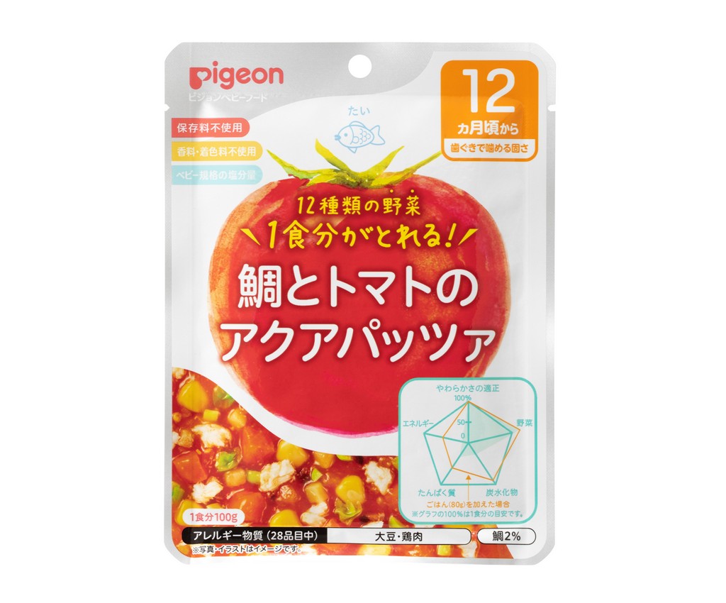 Retort Baby Food/Sea-Bream &amp; Tomato Aquapazza 100g