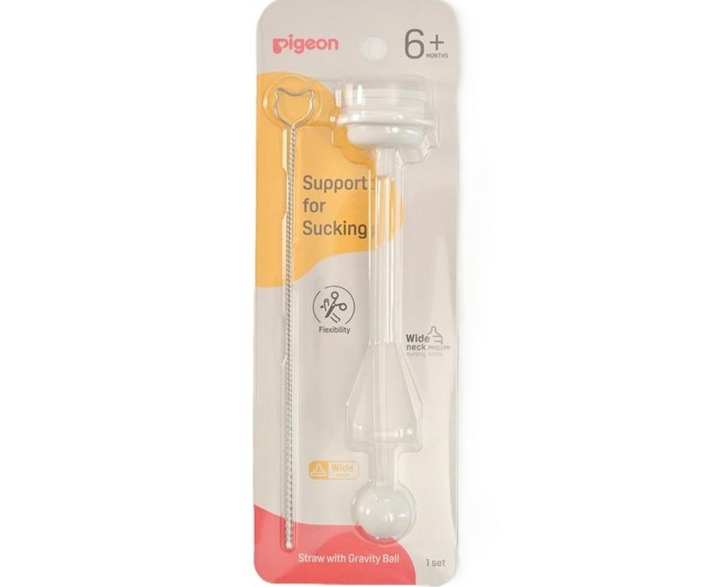Gravity Ball Straw with Brush