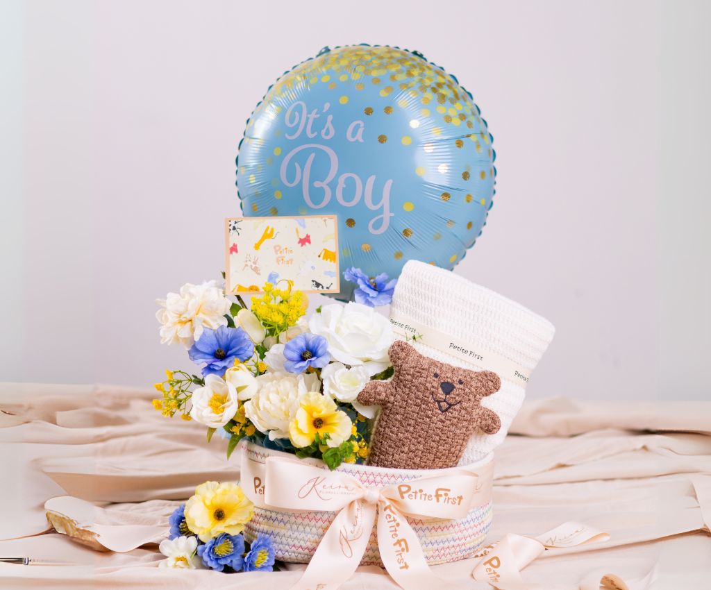 Petite Friend Premium Baby Hamper (Bruno the Bear / Baby Boy)