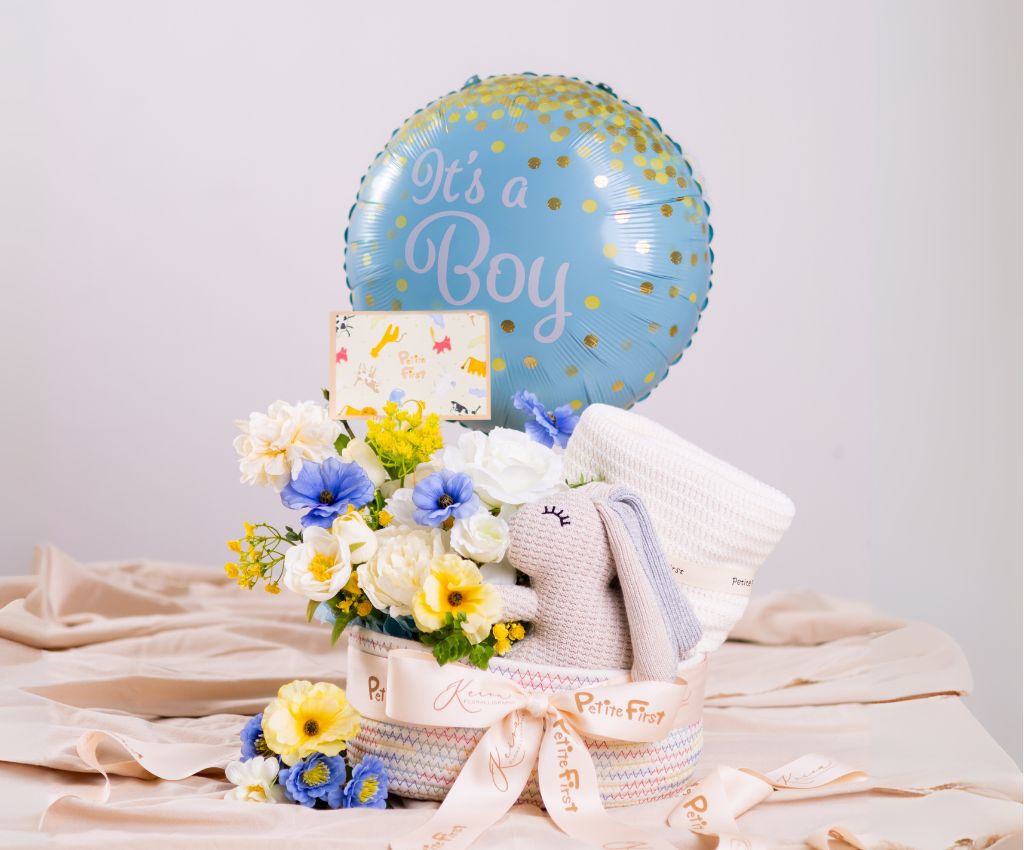 Petite Friend Premium Baby Hamper (Bonnie the Bunny / Baby Boy)
