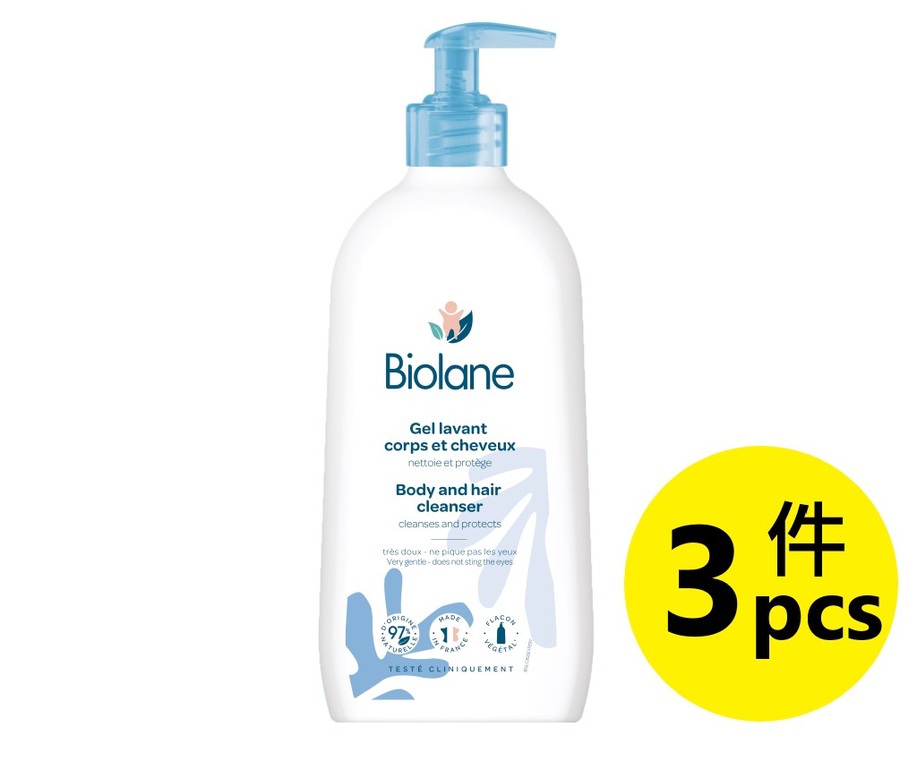 2合1沐浴/洗髮啫喱 350ml x 3件