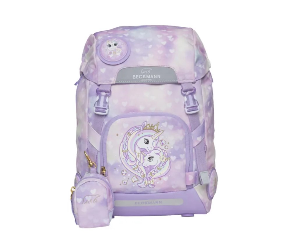 22L Unicorn Princess Purple 護脊書包
