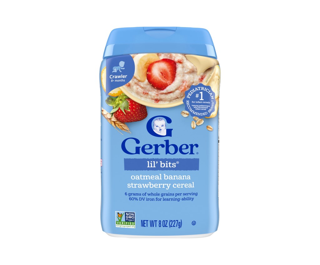 Banana Strawberry Cereal Oatmeal 227g