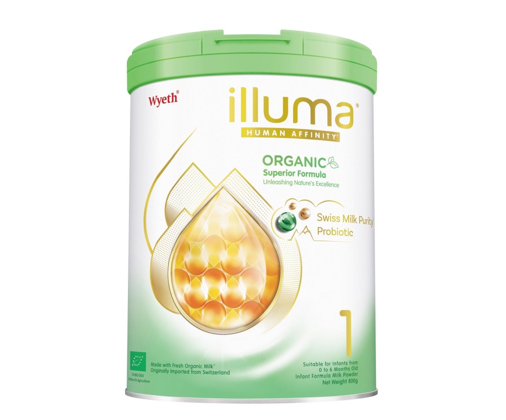 ILLUMA® 有機配方奶粉1號800克