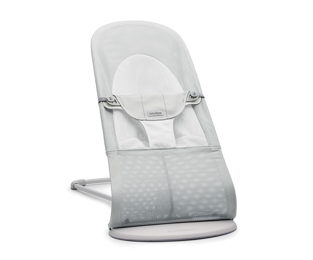 高級嬰兒搖椅, 透氣, 淺灰架