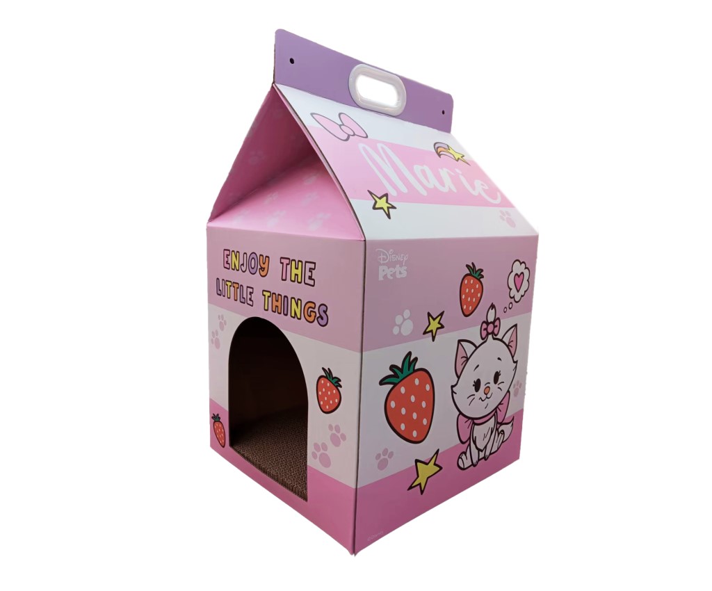 Pet Milk Box Scratch Board - Marie