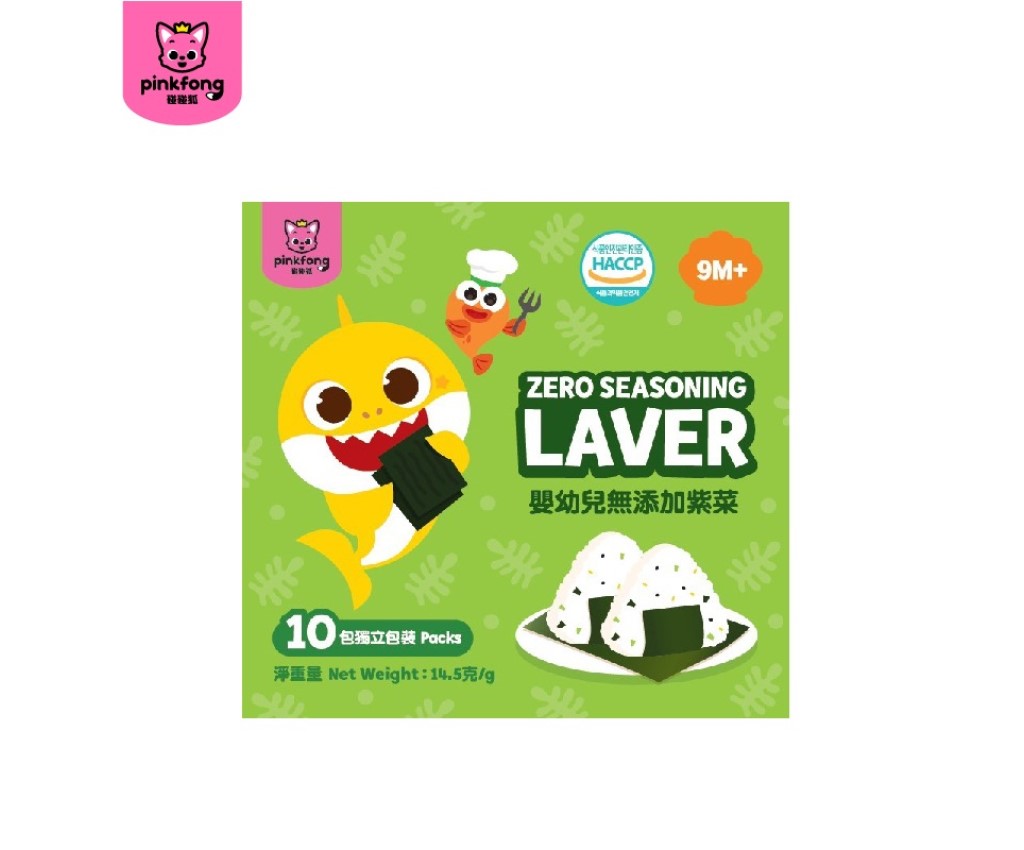 鯊魚寶寶嬰幼兒無添加紫菜14.5g