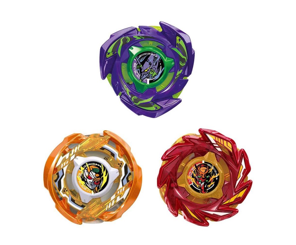 法螺貝①買特品 預購】Beyblade爆旋陀螺X 新世紀福音戰士3陀螺套裝(預計2026年8月於