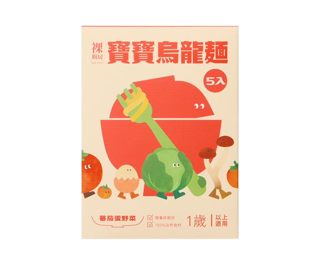Tomato &amp; Egg Udon with Vegetables (150g x 5 packs)