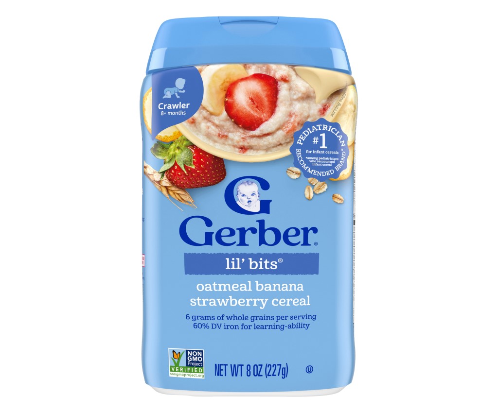 Banana Strawberry Cereal Oatmeal 227g