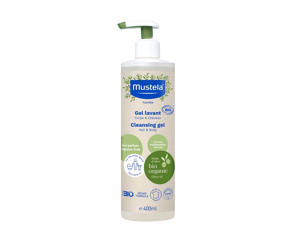 Organic Cleansing Gel (Fragrance-Free) 400ml