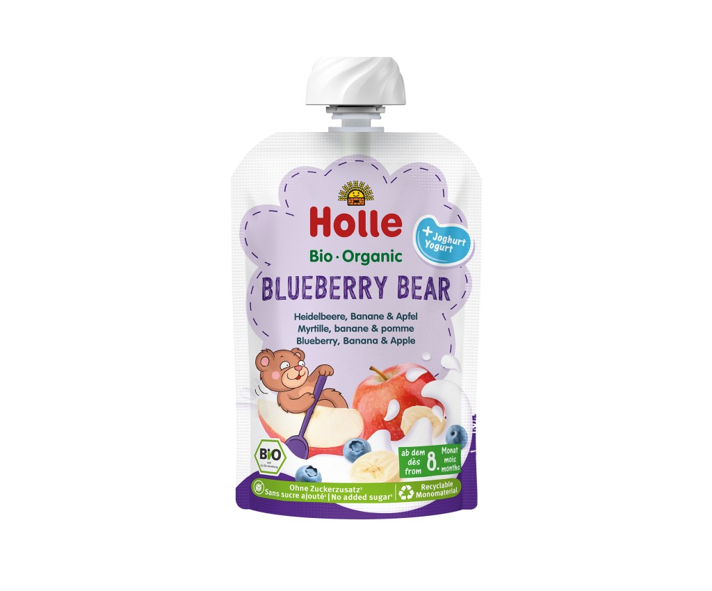 Blueberry Bear 有機藍莓蘋果香蕉乳酪 100克